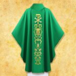 Casula liturgica PX verde