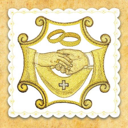 Ornat Haftowany "Maryjny"