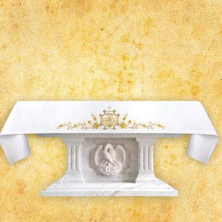 Obrus Haftowany Ślubny "Złote Obrączki"