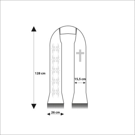 Stuła Haftowana "Pietre E Oro"