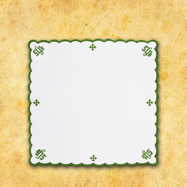 Serwetka Haftowana "Katedralny" Czerwona 110X110