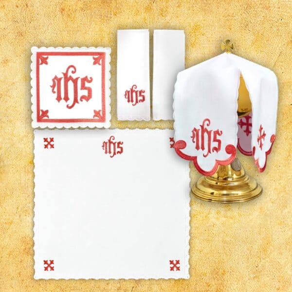 Komplet "Katedralny" Czerwony