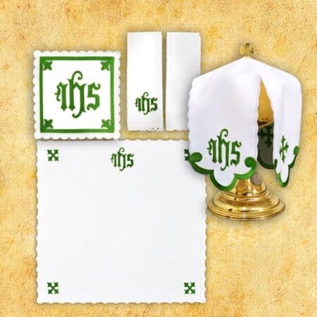 Komplet "Katedralny" Zielony