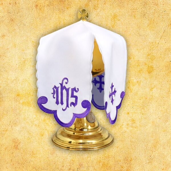 Serwetka Haftowana "Katedralny" Czerwona 110X110 Serwetka Haftowana "Katedralny" Czerwona 110X110