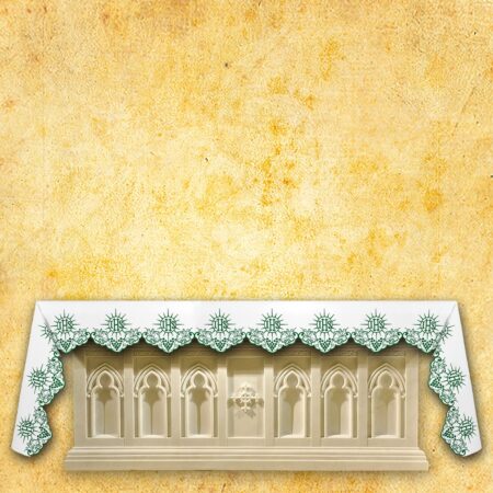 Obrus Haftowany "Cristiano"
 Czerwony