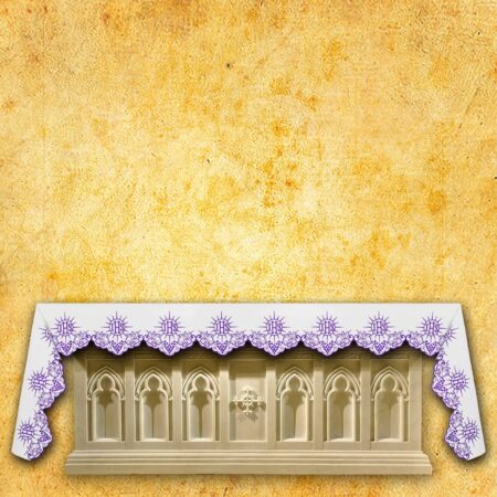 Obrus Haftowany "Cristiano"
 Czerwony