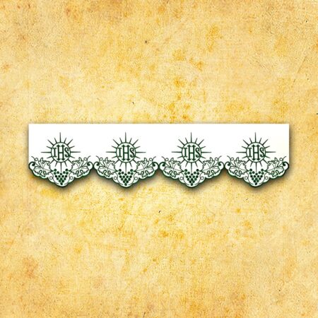 Koronka Haftowana "Cristiano"
 Zielona