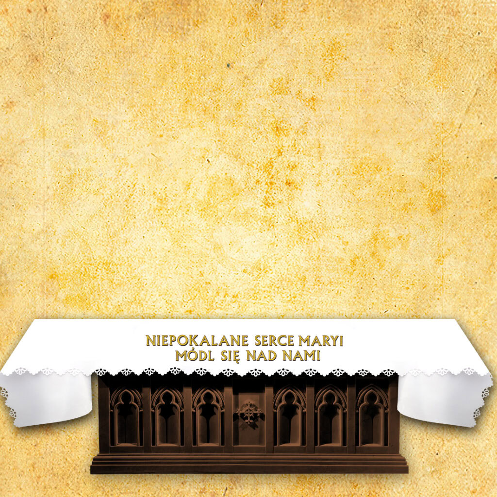 tovaglia foto tagliata al laser