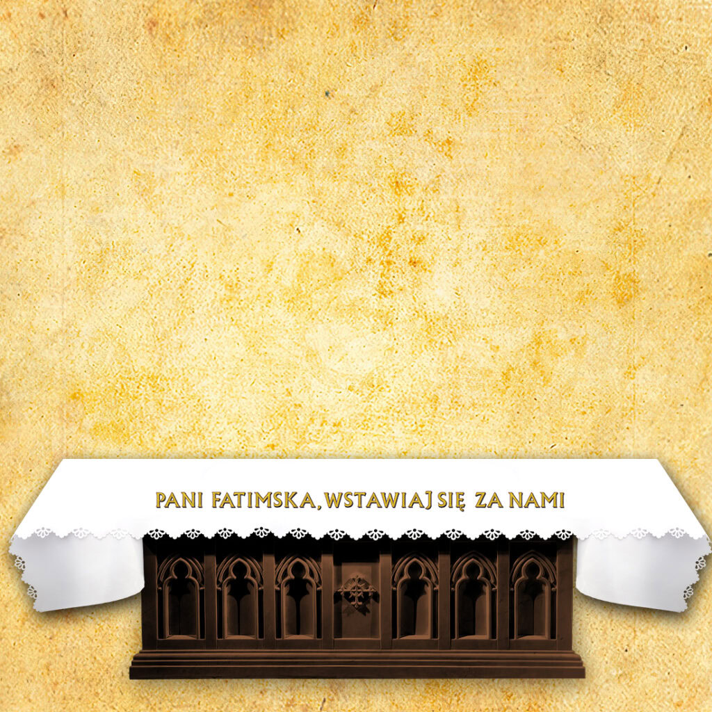 tovaglia foto tagliata al laser