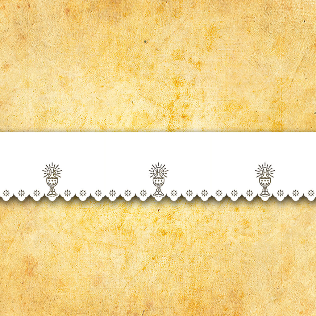 Copertura della balaustra traforata per balaski liturgici