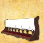 Copertura della balaustra traforata con croci