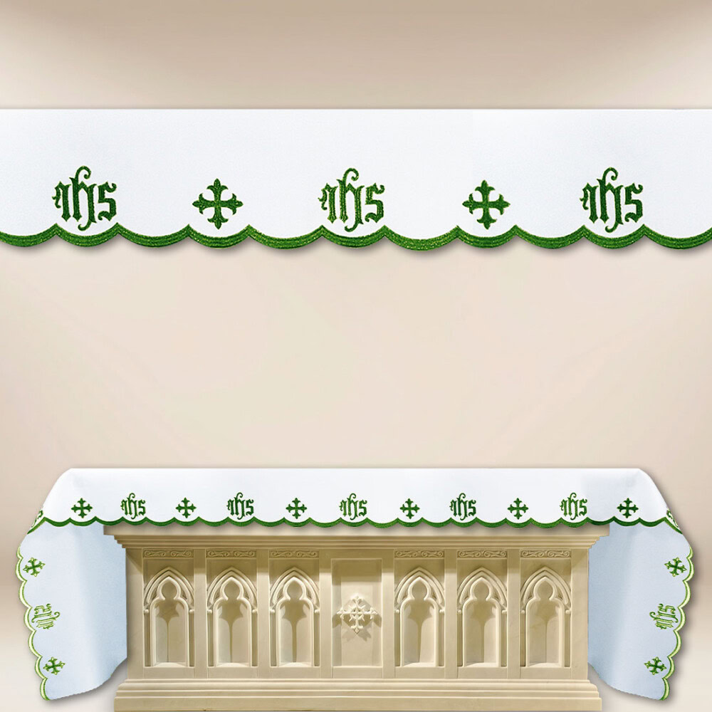 Tovaglia liturgica ricamata