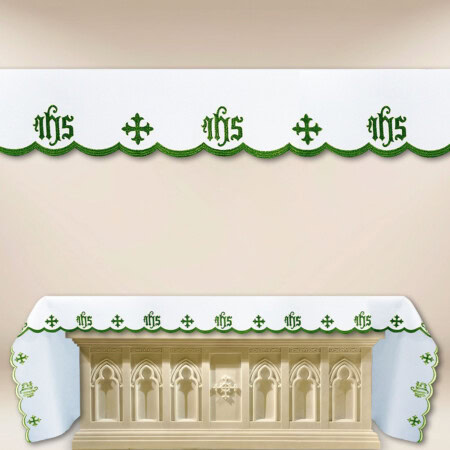 Tovaglia liturgica ricamata