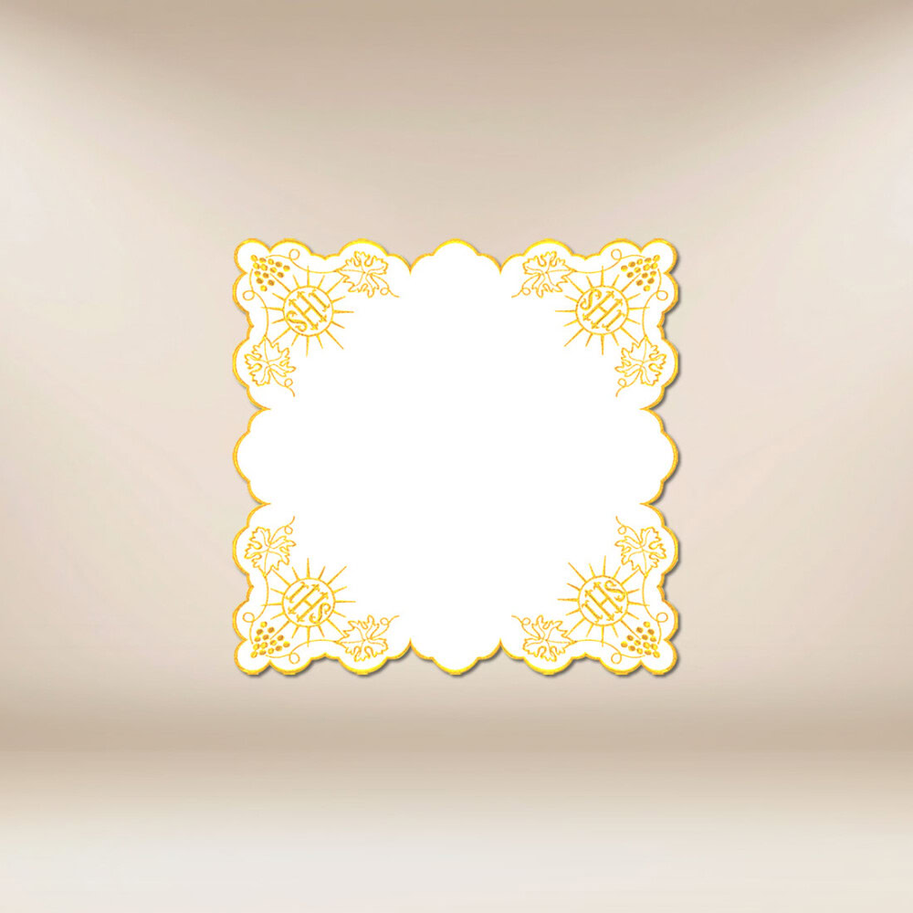 Tovaglietta ricamata oro 45x45