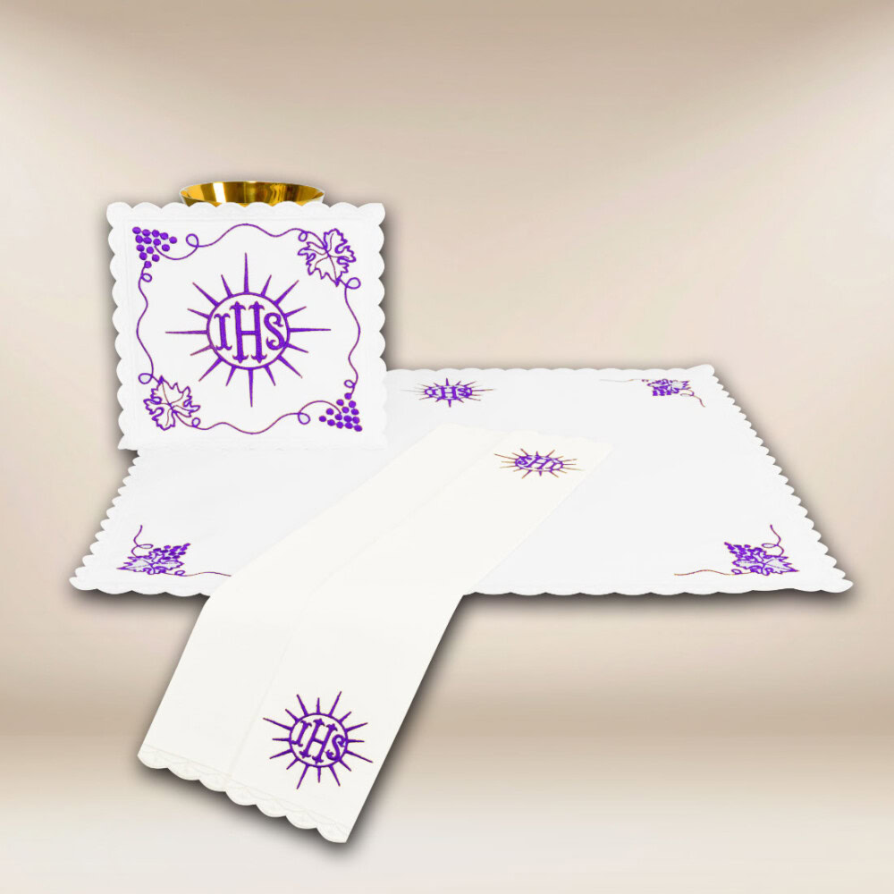 Servizio da messa viola