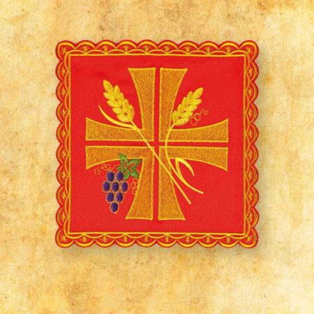 Palka Haftowana Czerwona Nr 29