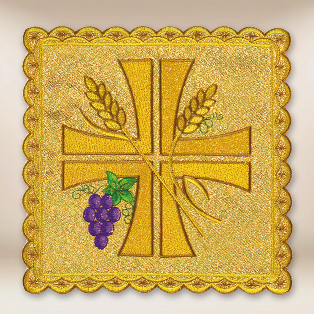 Palla ricamata dorata