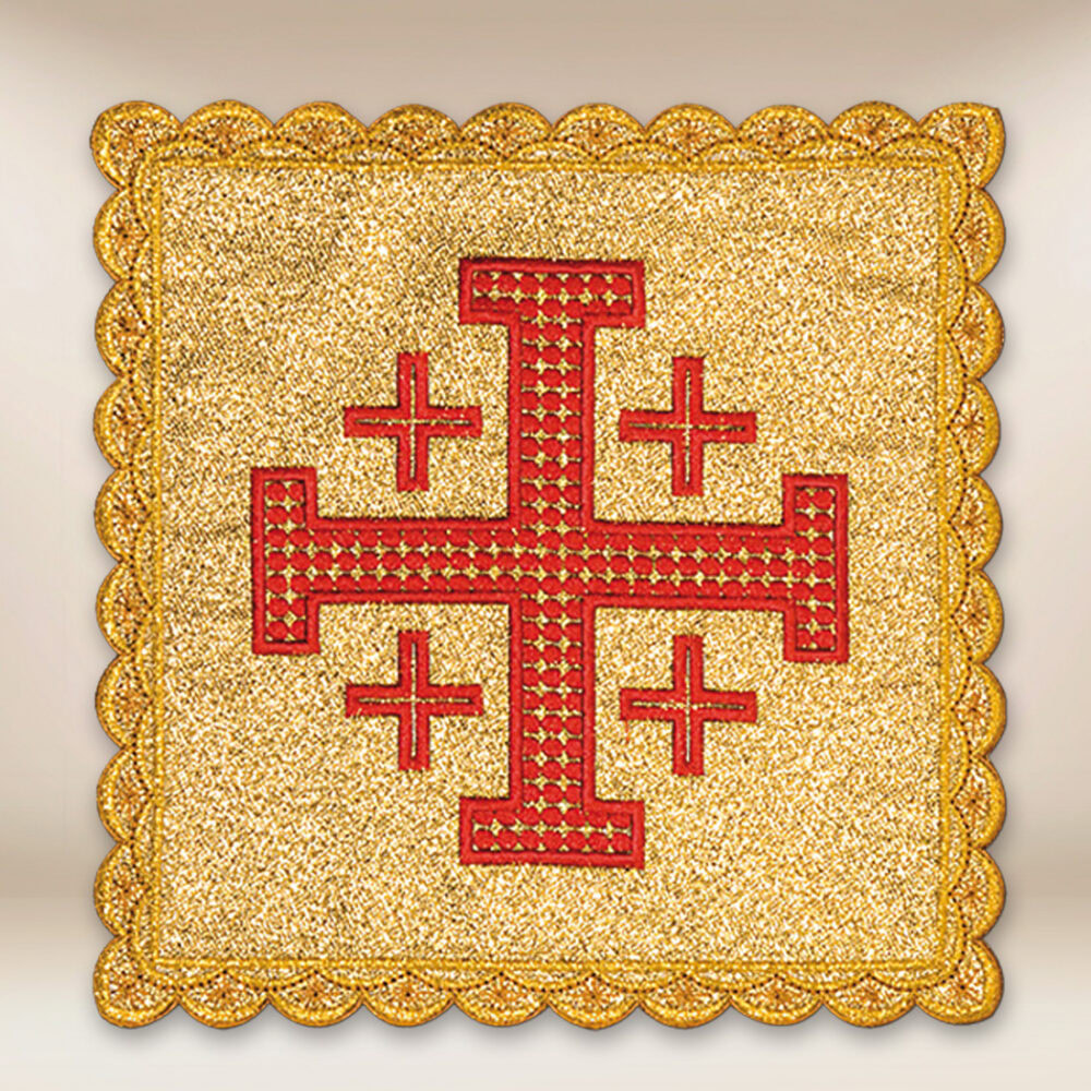 Palla ricamata dorata