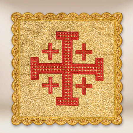 Palla ricamata dorata