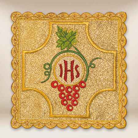 Palla ricamata dorata