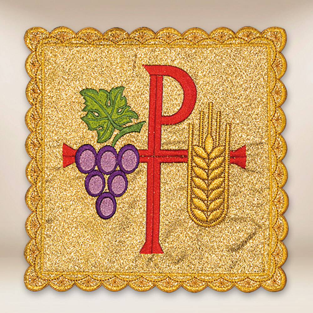 Palla ricamata dorata