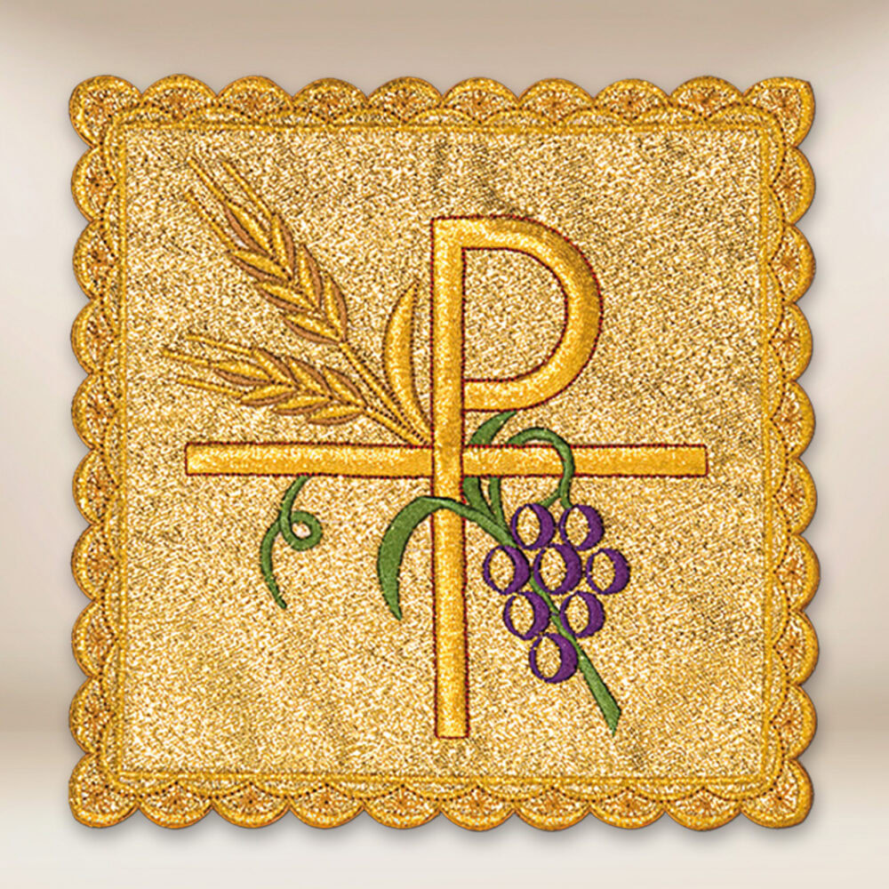 Palla ricamata dorata