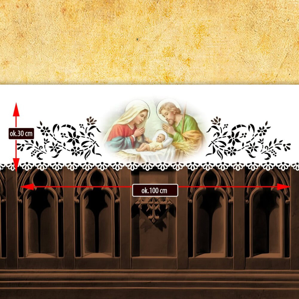 Tovaglia d'altare a giorno