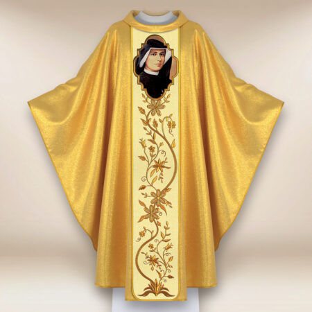 Casule con l'immagine di Santa Faustina