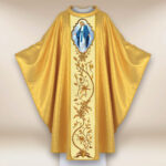 Casula con immagine della Madonna Immacolata