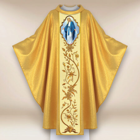 Casule con l'immagine della Madonna Immacolata