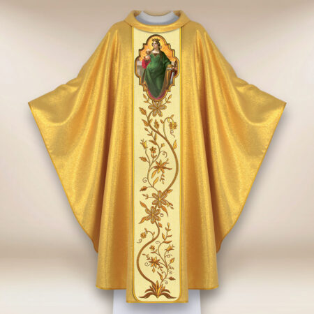 Casule con l'immagine di Santa Barbara