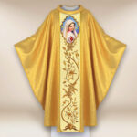 Casula con immagine della Madonna di Fatima