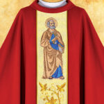 Casula ricamata San Pietro