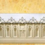 Obrus haftowany "Turyński"