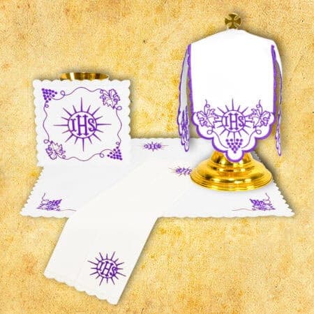 Komplet "Cristiano" Fioletowy