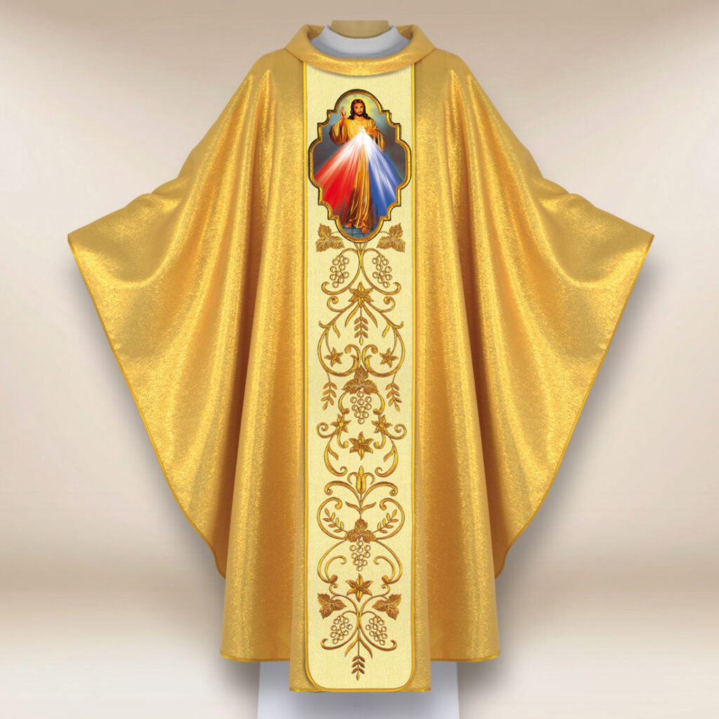 Casula con immagine Gesù Misericordioso