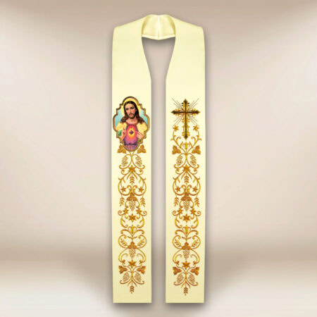 Stole sacerdotali con l'immagine del Cuore di Gesù