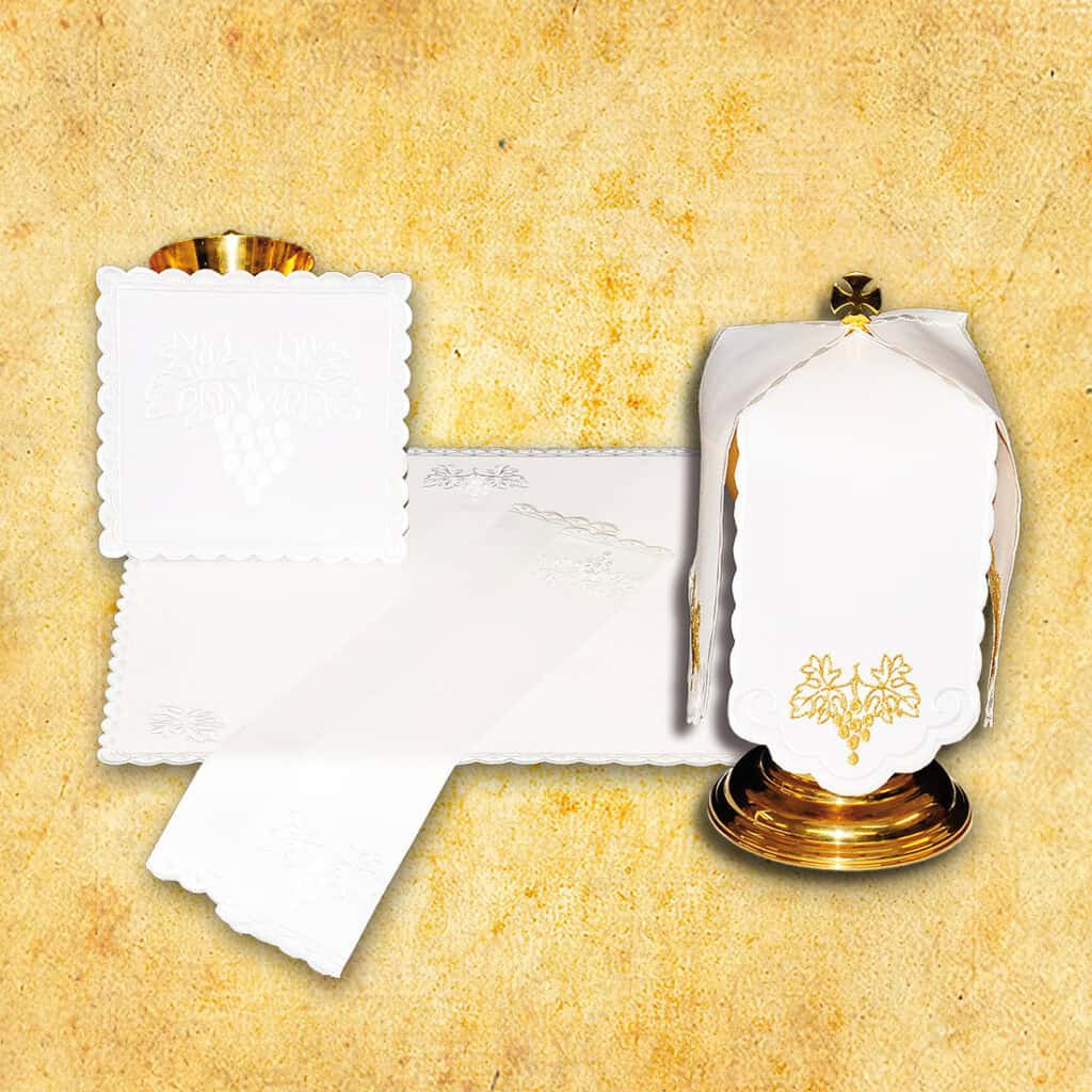 Set di biancheria per calice e conopeo