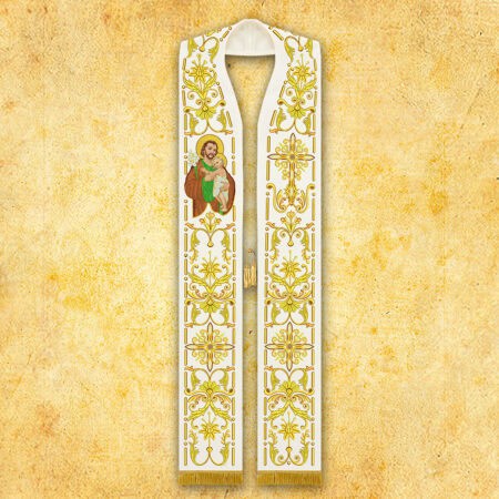 Stuła haftowana „Św. Józef”