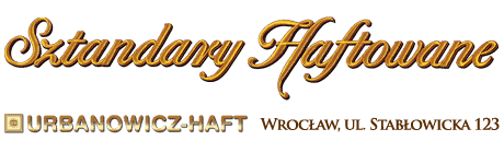 Sztandary Haftowane - Strona naszej pracowni sztandarów i chorągwi na indywidualne zamówienia