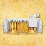 Obrus haftowany "Maryjny Różańcowy"