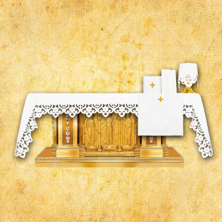Obrus haftowany "Bianco Fiori"