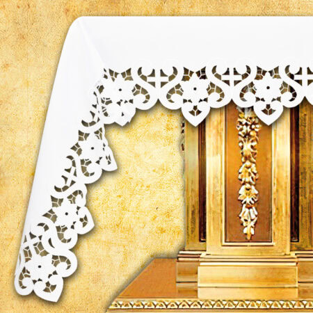 Obrus haftowany "Bianco Fiori"