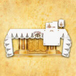 Obrus haftowany "Gloria" (długość do 280cm)