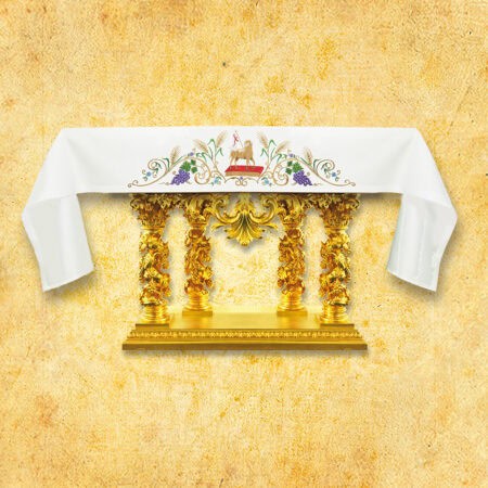 Obrus Z Haftem Czołowym