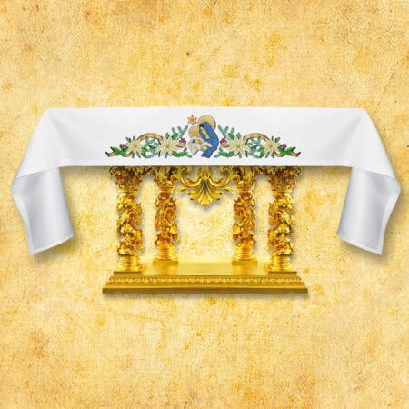 Obrus Z Haftem Czołowym