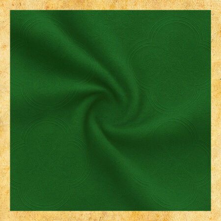 tkanina żakardowa zielona