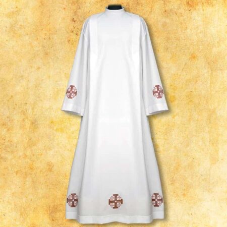 Koronka haftowana "Katedralny" złota