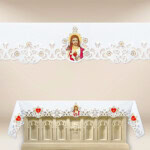 Tovaglia liturgica Cuore di Gesù