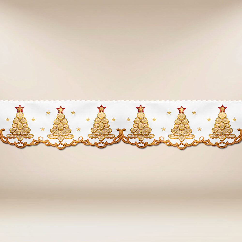 Pizzo ricamato sacro